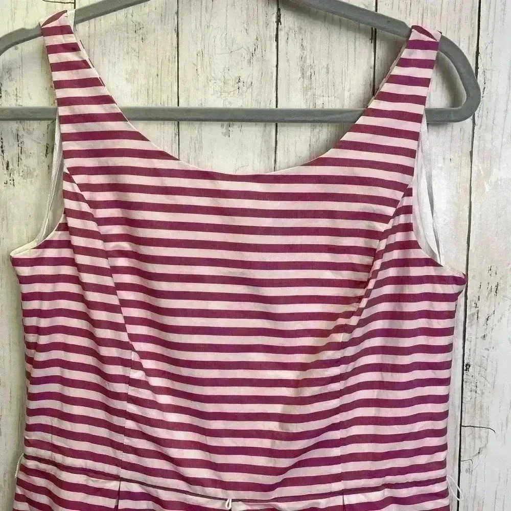 JNY Jones New York Dress Size 10 100%Cotton with Pockets - Picture 2 of 13